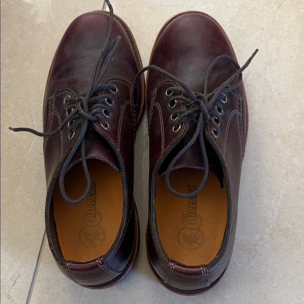Chippewa Dark Brown Leather Men's Oxfords